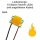 Flacker LED 0805 SMD flackernd Flackerlicht Kerze Lagerfeuer Feuer LEDs 10 Stück gelb mit Kabel 10 Stück