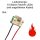 Flacker LED 0805 SMD flackernd Flackerlicht Kerze Lagerfeuer Feuer LEDs 10 Stück rot mit Kabel 10 Stück