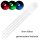 RGB LED 5mm 4-Pin Kurzkopf Strohhut LEDs klar diffus gemeinsame Kathode / Anode
