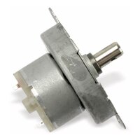 Getriebemotor 12V DC Langsamläufer Motor Modellbau Karussell Drehscheibe 1-80RPM