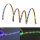 Mini LED Lichterkette 2,5mm schmal 50cm 60 LEDs Modellbahn Kirmes Markt Disco RC