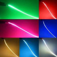 Mini LED Lichterkette Ø 2mm Filament 360° Licht sehr soft flexibel Modellbau RC