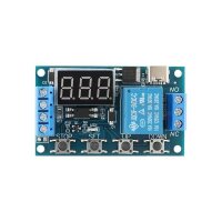 Zeitschalter Timer Zeitrelais Verzögerungs Relais programmierbar 5V 6-30V S113