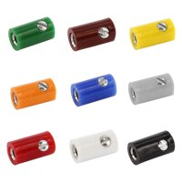 Bananenstecker Kupplungen 2,6mm Miniatur Buchsen Muffen...