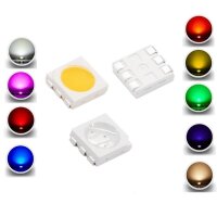 LED 3528 5050 SMD PLCC-2 PLCC-6 LEDs 10 20 50 100 Stück Set und 9 Farben AUSWAHL