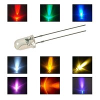 LED 5mm klar LEDs 10, 20, 50 oder 100 Stück oder Set...