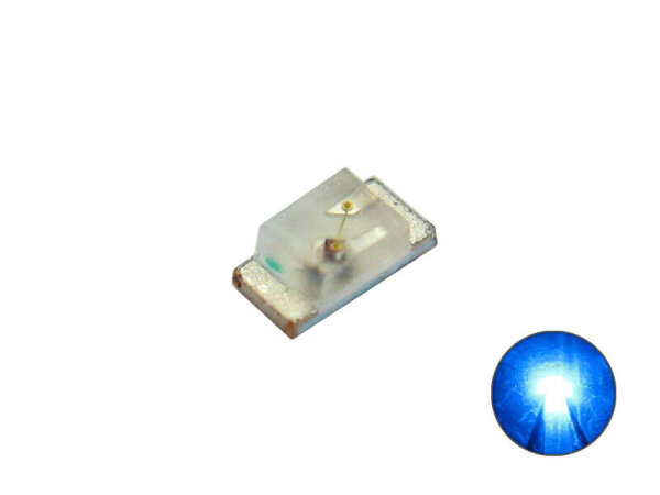 LED SMD 0603 micro mini LEDs 10 20 50 100 Stück und Set und 9 Farben AUSWAHL blau 0603 50 Stück