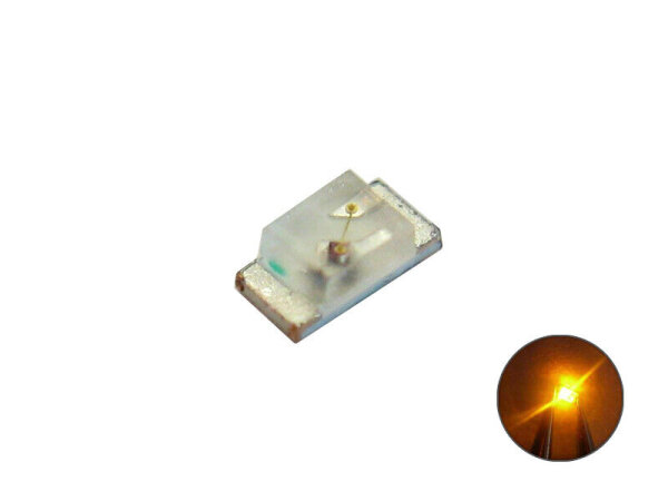 LED SMD 0603 micro mini LEDs 10 20 50 100 Stück und Set und 9 Farben AUSWAHL gelb 0603 20 Stück