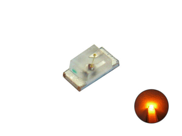 LED SMD 0603 micro mini LEDs 10 20 50 100 Stück und Set und 9 Farben AUSWAHL orange 0603 100 Stück
