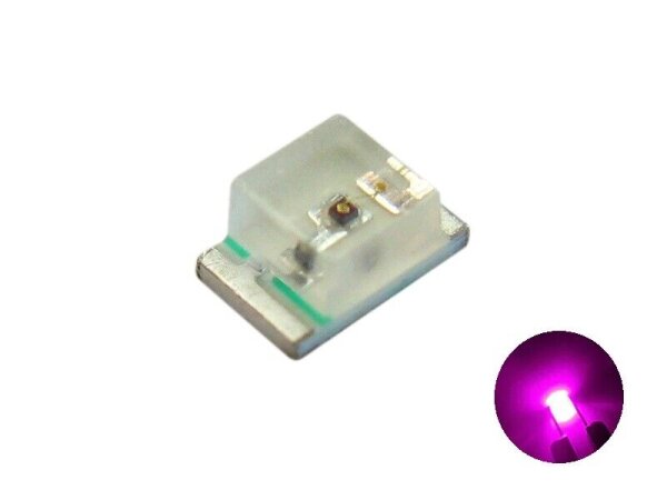 LED SMD 0805 micro mini LEDs 10 20 50 100 Stück und Set und 9 Farben AUSWAHL pink 0805 20 Stück