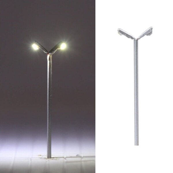 LED Straßenlampen N TT Peitschenleuchten 12-19V Höhe 4 - 5,5cm Set 10 Stück S012