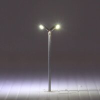 LED Straßenlampen N TT Peitschenleuchten 12-19V Höhe 4 - 5,5cm Set 10 Stück S012