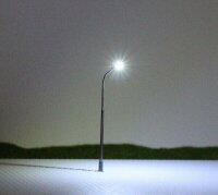 LED Straßenlampen N TT Peitschenleuchten weiß 1-flammig 4-6cm Set 10 Stück S1049