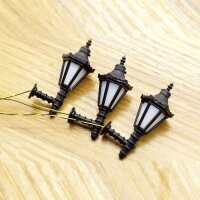 LED Wandlampen Straßenlampen G 1 Höhe 3,5cm Lampen für Häuser Set 5 Stück S324