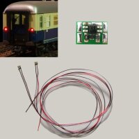LED Zugschlußbeleuchtung Schlußbeleuchtung SMD 0402 rot H0 TT N Z 5 Stück S735