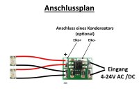 LED Zugschlußbeleuchtung Schlußbeleuchtung Waggons mit SMD 0402 LEDs rot S735