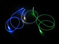 Lichtfaser Lichtleiter 1,5mm LWL Lichtleitfaser seitlich leuchtend 2 Meter S239
