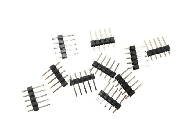 Micro Stecker Buchsen RM 2.54 2- 3- 4- 5- 6-polig Steckverbinder Wahl 10 Stück Stecker 5-polig