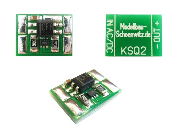 Konstantstromquelle LED Treiber 20mA LEDs an 4-24V AC/DC Mini KSQ 5 Stück S1118