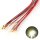SMD LED 0402 0603 0805 1206 mit Microlitze Litze Kabel LEDs Farben AUSWAHL 10 Stück 0805 warmweiß