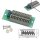 Stromverteiler Verteiler Sicherungsverteiler für Modellbahn DC AC und Digital Federklemmen 2x12 mit LEDs