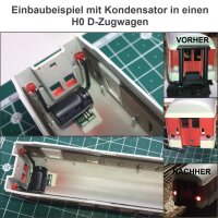 Zugschlußbeleuchtung Schlußbeleuchtung Schlußlicht Waggons mit 3mm LED rot S083