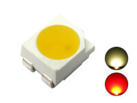 Duo Bi-Color LED 3528 SMD LEDs Lichtwechsel Lok Wendezug...