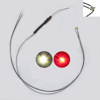 DUO LED SMD 0605 warmweiß / rot mit Kabel...