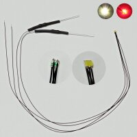 DUO LED SMD 0605 warmweiß / rot mit Kabel...
