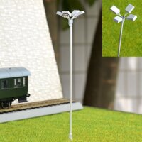 Flutlichtstrahler Flutlicht H0 12cm mit 4 LED Strahler am...