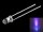 LED 3mm 5mm klar LEDs 10, 20, 50 oder 100 Stück oder Set 9 Farben zur AUSWAHL 20 Stück 3mm violett UV
