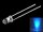 LED 3mm 5mm klar LEDs 10, 20, 50 oder 100 Stück oder Set 9 Farben zur AUSWAHL 10 Stück 3mm blau