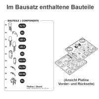 LED Wechselblinker Blinker 6-12V DC z.B. Bahnübergang Fahrzeuge B092 Kemo A2075