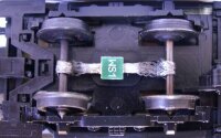 Schleifer Radschleifer Stromabnehmer für Waggonbeleuchtung Achsen 4 Stück S867