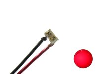 SMD LED 0201 rot mit Draht Kupferlackdraht micro mini...