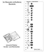 Zeitschalter Präzisions-Timer 12V= ca. 1 Sek. - 40 Min. Kemo B133 Bausatz A2070