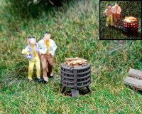 Feuerkorb Brandflackern LED Feuer flackern für...