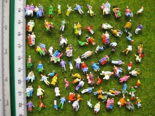 ARCHIFREUNDE Modell Figuren 10 Stück - Weiße Figuren Für Modelleisenbahn Spur 1