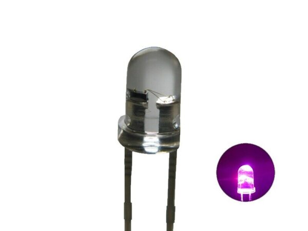 Flacker LED 3mm 5mm Flackerlicht Kerze Lagerfeuer Feuer LEDs Farben WÄHLBAR 10 Stück 3mm Pink