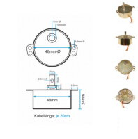 Getriebemotor 1 U/min 1RPM 230V Motor z.B. Drehscheibe Drehteller Spiegelkugel