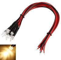 LED 2mm Tower mit Kabel Litze für 12-19V LEDs diffus...