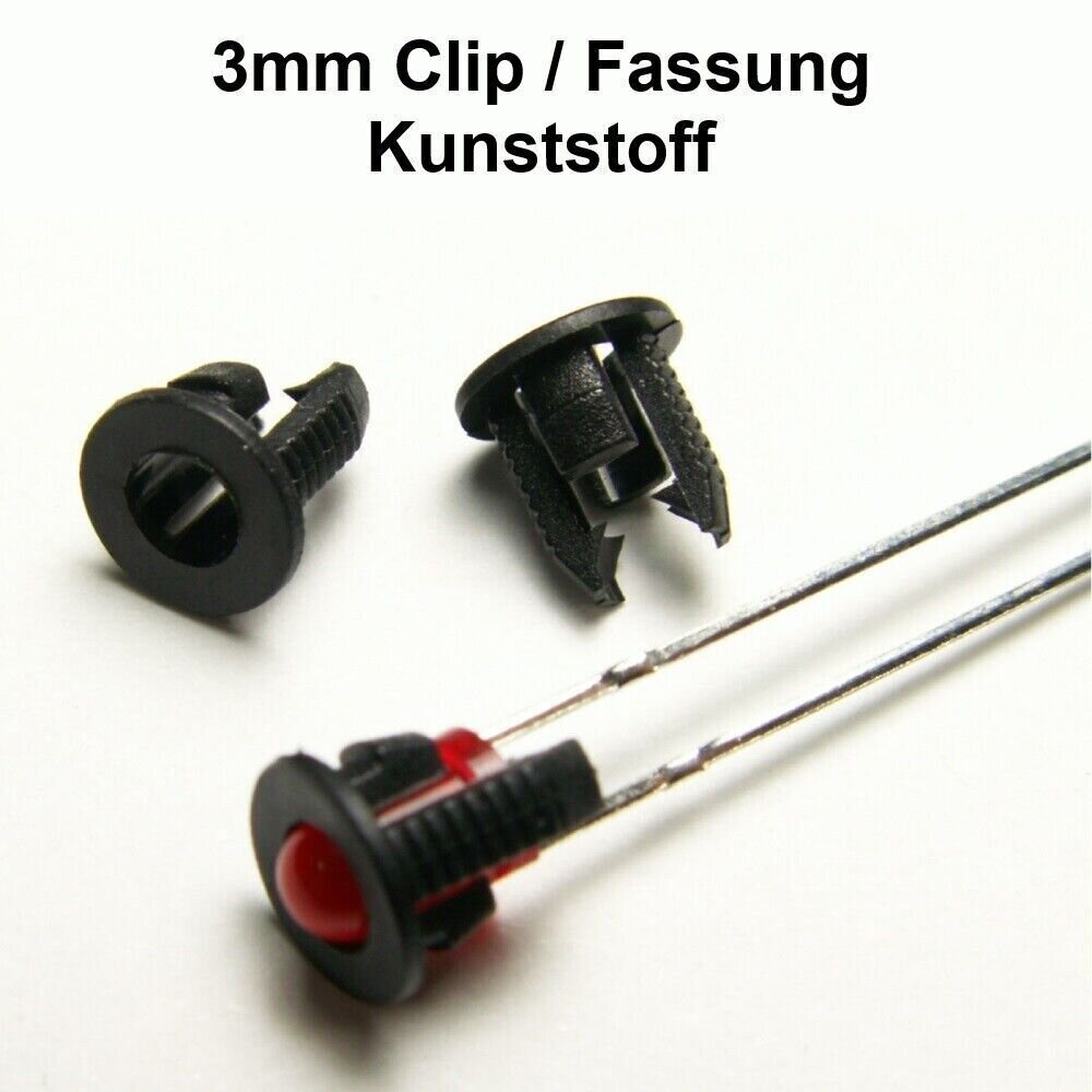 LED 5mm rot klar mit Litze und Vorwiderstand 5 Stück - Krause Modellbau LED 5mm rot klar mit Litze und Vorwiderstand 5 Stück - Krause Modellbau