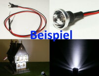 LED Reflektor 12mm für 5mm LEDs als Flutlichtstrahler Scheinwerfer 10 Stück S103