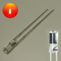 LED Zylinder 3mm 5mm klar diffus zylindrisch Flat Top...