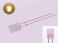 LED Zylinder 3mm 5mm klar diffus zylindrisch Flat Top...