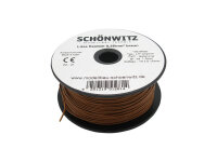 Litze Kabel 0,25mm² LIY Kupferschaltlitze 100 Meter auf Spule 10 Farben Auswahl