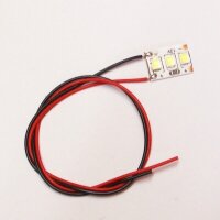 Mini LED Hausbeleuchtung mit Kabel warmweiß 8-16V...