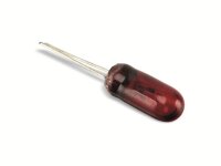 Miniatur Glühlämpchen Glühbirnchen rot 3mm...