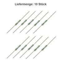 Reedkontakt Mini Reedschalter 1,8 x 7mm Miniatur Reed Kontakt 10 Stück S353