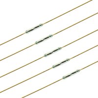 Reedkontakte Mini Reedschalter 2mm x 10mm Miniatur Reed Kontakte 10 Stück S280